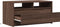 vidaXL - Salontafel - met - LED-verlichting - bewerkt - hout - bruin - eikenkleur