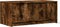 vidaXL - Salontafel - met - LED-verlichting - bewerkt - hout - gerookt - eikenkleur