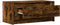 vidaXL - Salontafel - met - LED-verlichting - bewerkt - hout - gerookt - eikenkleur