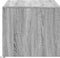 vidaXL - Salontafel - met - LED-verlichting - bewerkt - hout - grijs - sonoma - eiken