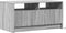 vidaXL - Salontafel - met - LED-verlichting - bewerkt - hout - grijs - sonoma - eiken