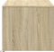 vidaXL - Salontafel - met - LED-verlichting - bewerkt - hout - sonoma - eikenkleurig