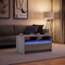 vidaXL - Salontafel - met - LED-verlichting - bewerkt - hout - sonoma - eikenkleurig