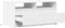 vidaXL - Salontafel - met - LED-verlichting - bewerkt - hout - wit
