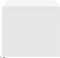 vidaXL - Salontafel - met - LED-verlichting - bewerkt - hout - wit