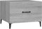 vidaXL - Salontafel - met - metalen - poten - 50x50x40 - cm - grijs - sonoma - eiken