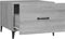 vidaXL - Salontafel - met - metalen - poten - 50x50x40 - cm - grijs - sonoma - eiken