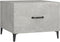 vidaXL - Salontafel - met - metalen - poten - 50x50x40 - cm - betongrijs