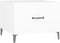 vidaXL - Salontafel - met - metalen - poten - 50x50x40 - cm - wit