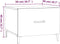 vidaXL - Salontafel - met - metalen - poten - 50x50x40 - cm - wit
