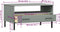 vidaXL - Salontafel - met - metalen - poten - OSLO - 85x50x45 - cm - hout - grijs