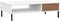 vidaXL - Salontafel - met - metalen - poten - OSLO - massief - grenenhout - wit