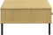 vidaXL - Salontafel - met - metalen - poten - OSLO - massief - grenenhout - bruin
