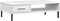 vidaXL - Salontafel - met - metalen - poten - OSLO - massief - grenenhout - wit