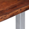 vidaXL - Salontafel - met - natuurlijke - randen - 115x60x40 - cm - acaciahout