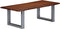 vidaXL - Salontafel - met - natuurlijke - randen - 115x60x40 - cm - acaciahout