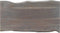 vidaXL - Salontafel - met - natuurlijke - randen - 115x60x40 - cm - acaciahout - grijs