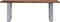 vidaXL - Salontafel - met - natuurlijke - randen - 115x60x40 - cm - acaciahout