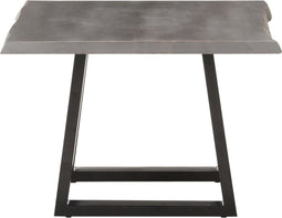 vidaXL - Salontafel - met - natuurlijke - randen - 60x60x40 - cm - acaciahout