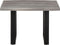 vidaXL - Salontafel - met - natuurlijke - randen - 60x60x40 - cm - acaciahout
