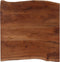 vidaXL - Salontafel - met - natuurlijke - randen - 60x60x40 - cm - acaciahout