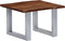 vidaXL - Salontafel - met - natuurlijke - randen - 60x60x40 - cm - acaciahout