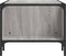 vidaXL - Salontafel - met - rek - 100x51x40 - cm - bewerkt - hout - grijs - sonoma - eiken