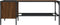 vidaXL - Salontafel - met - rek - 100x51x40 - cm - bewerkt - hout - bruin - eikenkleur