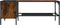vidaXL - Salontafel - met - rek - 100x51x40 - cm - bewerkt - hout - gerookt - eikenkleur