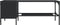 vidaXL - Salontafel - met - rek - 100x51x40 - cm - bewerkt - hout - zwart