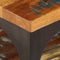 vidaXL - Salontafel - met - schap - 100x60x35 - cm - massief - gerecycled - hout