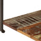 vidaXL - Salontafel - met - schap - 100x60x35 - cm - massief - gerecycled - hout