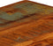 vidaXL - Salontafel - met - schap - 100x60x35 - cm - massief - gerecycled - hout