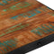 vidaXL - Salontafel - met - wielen - 100x60x26 - cm - massief - gerecycled - hout
