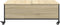 vidaXL - Salontafel - met wielen - 91x55x34 - cm - bewerkt hout - sonoma - eiken