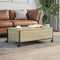 vidaXL - Salontafel - met wielen - 91x55x34 - cm - bewerkt hout - sonoma - eiken