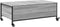 vidaXL - Salontafel - met wielen - 91x55x34 - cm - bewerkt hout - grijs - sonoma