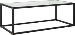 vidaXL-Salontafel-met-wit-marmerglas-100x50x35-cm-zwart