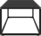 vidaXL - Salontafel - met - zwart - glas - 100x50x35 - cm - zwart