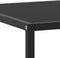 vidaXL - Salontafel - met - zwart - glas - 100x50x35 - cm - zwart
