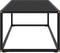 vidaXL - Salontafel - met - zwart - glas - 100x50x35 - cm - zwart