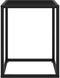 vidaXL - Salontafel - met - zwart - glas - 40x40x50 - cm - zwart