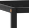 vidaXL - Salontafel - met - zwart - glas - 40x40x50 - cm - zwart