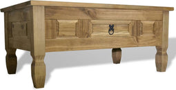 vidaXL - Salontafel - Mexicaans - grenenhout - Corona-stijl - 100x55x44 - cm