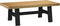 vidaXL - Salontafel - NOAIN - A-vormige - poten - 120x60x40 - cm - massief - hout