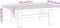 vidaXL - Salontafel - NOAIN - A-vormige - poten - 120x60x40 - cm - massief - hout