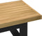vidaXL - Salontafel - NOAIN - U-vormige - poten - 120x60x40 - cm - massief - hout