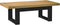 vidaXL - Salontafel - NOAIN - U-vormige - poten - 120x60x40 - cm - massief - hout