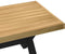 vidaXL - Salontafel - NOAIN - X-vormige - poten - 120x60x40 - cm - massief - hout