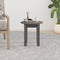 vidaXL - Salontafel - Ø - 35x35 - cm - massief - grenenhout - grijs